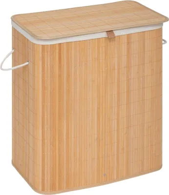 Produktbild von Doppelter Wäschekorb 100L aus Bambus