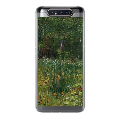 Produktbild von MuchoWow® Handyhülle Schutzhülle Hülle für Samsung Galaxy A80 Asnières - Vincent van Gogh Silikon Softcase Handy Hülle - Schutzdeckel