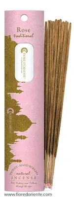 Räucherstäbchen Rosa, 100% natürlich, 10 Stäbchen