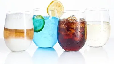 Image de Lot de 4 verres à vin en cristal de 56 cl