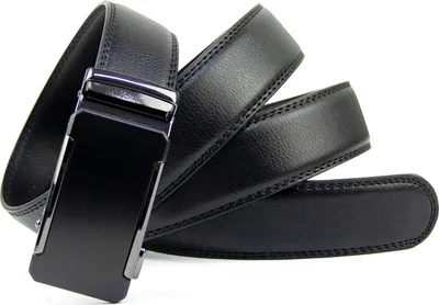 Produktbild von Glamexx24 Gürtel Herren, Anzug Business Kleidung Gürtel, Automatikschließe Ratsche Ledergürtel, Breit 35mm
