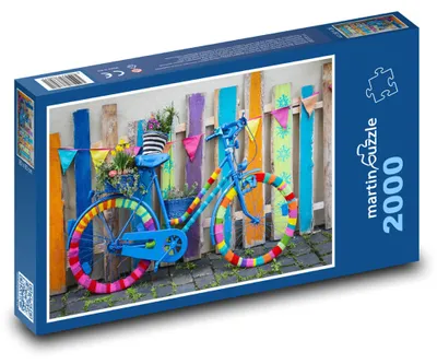 Obrázek produktu pro martinpuzzle - Puzzle 2000 - Veselé jízdní kolo