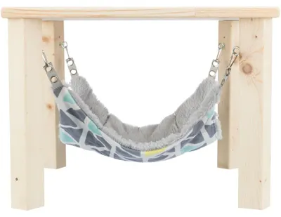 Produktbild von TRIXIE Unterstand mit Hängematte Sunny - bunt/grau - 37 × 29 × 37 cm