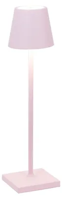 Immagine prodotto di Lampada a led da tavolo Poldina Pro Micro Rosa ricaricabile e dimmerabile con batteria fino a 12 ore