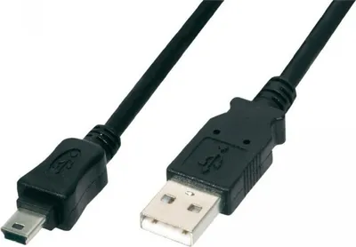 Zdjęcie produktu dla Economy Kabel Usb Mini Czarny Dke-2 1M