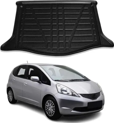 Zdjęcie produktu dla Gumowa wkładka do bagażnika Honda Jazz 2009-2014 TPE czarna
