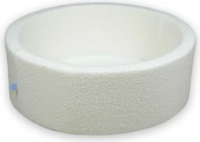 Immagine prodotto di Piscina di palline 90x30 Boucle White - Senza palline / Without balls
