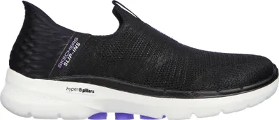 Produktbild von Skechers Damen-Sneakers Go Walk 6 Schwarz 40,5EU