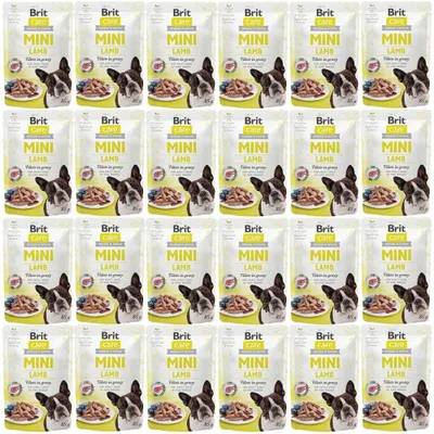 Zdjęcie produktu dla BRIT Care Mini Lamb - mokra karma dla psa - 24x85g