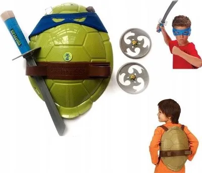 Immagine prodotto di Costume da tartaruga ninja Leonardo - Abbigliamento: armatura, accessori, katana