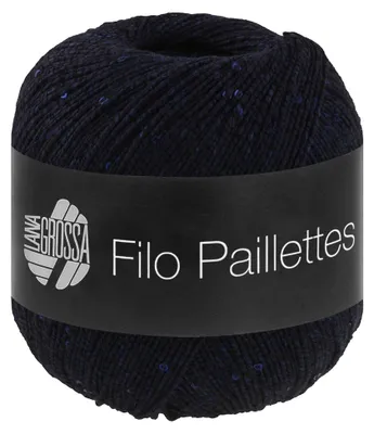 Produktbild von Lana Grossa - Filo Paillettes 0015 nachtblau