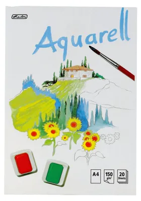 Produktbild von herlitz Aquarellblock DIN A4