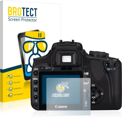 Produktbild von BROTECT Schutzglas für Canon EOS 400D Schutzfolie Panzer Folie Glas Display Schutz klar