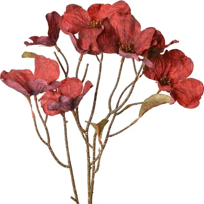 Produktbild von Clayre & Eef Kunstblume 72 cm Rot Kunststoff