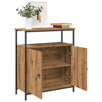 Produktbild von "WINTER SALE"Sideboard/Kommode - elegantes Design - Buffetschrank - Artisan-Eiche 70x30x80cm Holzwerkstoff NEU943009 - Kommoden