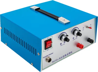 Produktbild von 100A Schmuck Schweißmaschine schweißgerät Punktschweißgerät Impulspunktschweißgerät Pulse Spot Welder AC220V 50Hz