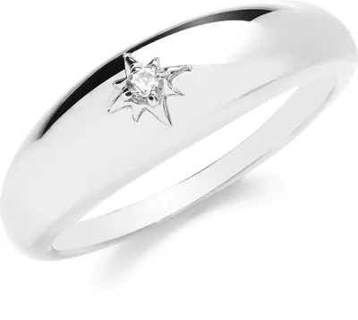 Image de Bague Femme Argent fin 925 avec Oxyde de Zirconium, 60 (19.1); TRS33240RSS