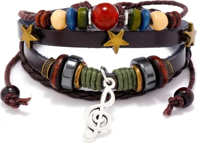 Produktbild von Herren-Violinschlüssel-Armband