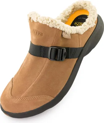 Produktbild von Keen Wmns Hood Clog Toasted Coconut-Schwarzbraun