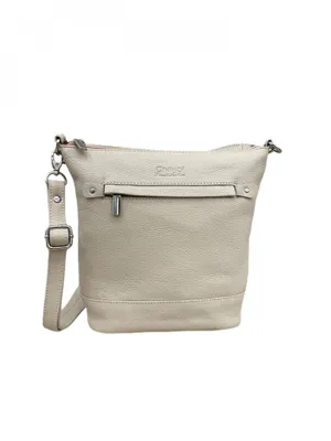 Produktbild von C7022 Cinino Ledertasche Umhängetasche Beige