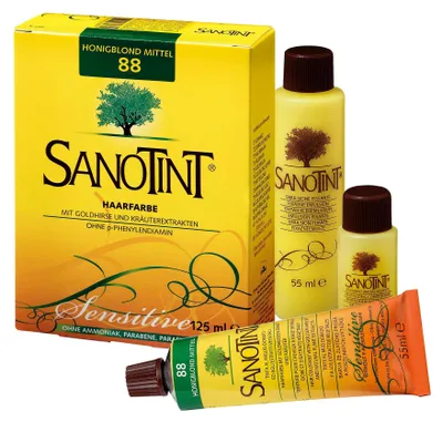Produktbild von SANOTINT sensitive 88 Honigblond Mittel 125ml