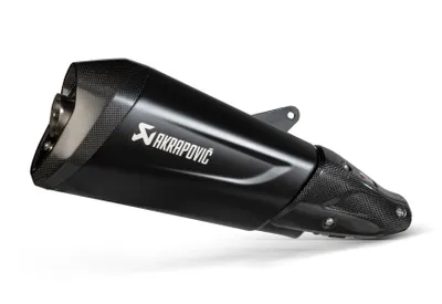 Produktbild von Akrapovic Slip-On Auspuff schwarz stahl Vespa GTS Super 300/Sei Giorni/Tech