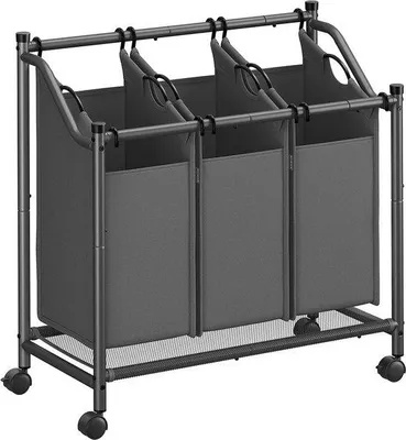 Obrázek produktu pro Třídič prádla do sušičky, ocel, 80 cm, šedý