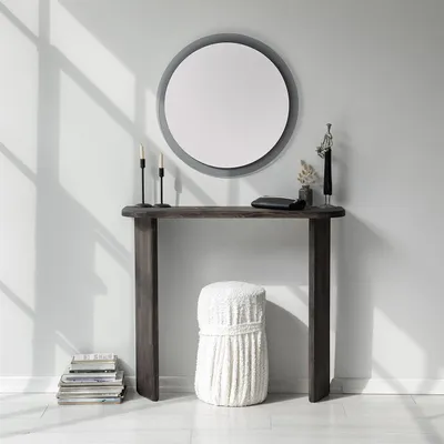 Immagine prodotto di Skye Decor, Ikigai - Antracite, cassettiera, 100% LEGNO MASSICCIO, antracite, 100 x 30 x 90 cm