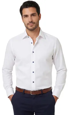Produktbild von Eterna Comfort Fit Businesshemd weiß