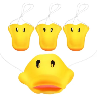 Image de Masques en forme de canard, lot de 4, pour les fêtes et le cosplay