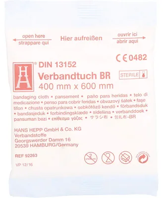 Produktbild von BRANDWUNDEN VERBANDT 40X60, 1 St VER