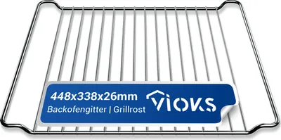 Produktbild von VIOKS Grillrost Ofenrost Ersatz für Whirlpool 481245819334 GRD001 Gitter für Herd