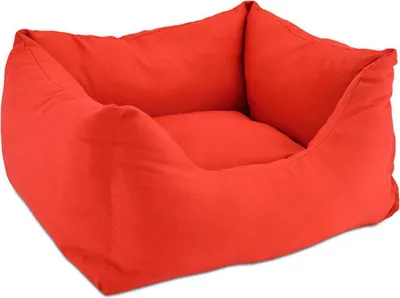 Produktbild von NAYECO-Schaumstoffkorb für Hunde und Katzen - Rot - 59x50x20cm