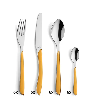 Produktbild von Kuppels 24-tlg. Besteckset PRISMA