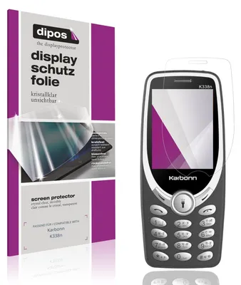 Immagine prodotto di 4x Pellicola Protettiva per Karbonn K338n Protezione Schermo Claro Display dipos