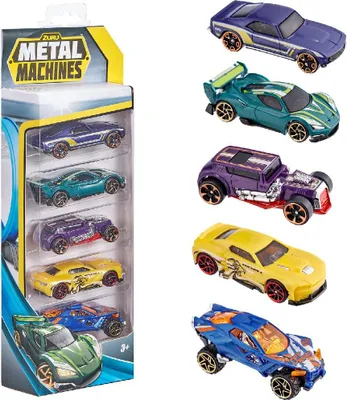 Produktbild von Metal Machines - Auto 5er Pack Serie 2 (sortierter Artikel)