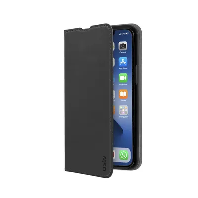 Image de SBS Wallet Lite Handy-Schutzhülle Geldbörsenhülle Schwarz (TEBKLITEIP1361PK)