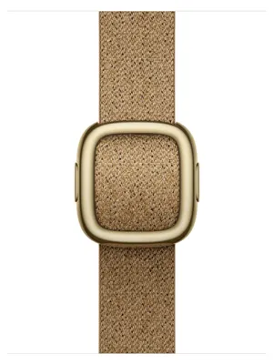 Image de Apple ML3Q4ZM/A accessoire intelligent à porter sur soi Bande Beige Polyester, Acier inoxydable