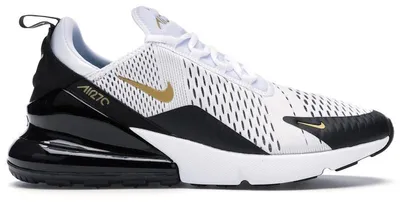 Produktbild von Nike Air Max 270 White Metallic Gold Black - EU 40