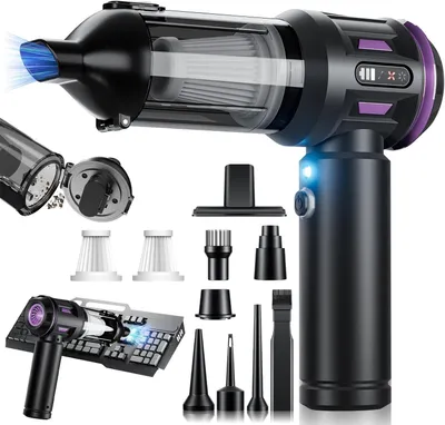 Produktbild von Vivitar 4-in-1, mit 3 Saugstufen, bürstenloser Motor, USB-C Ladung 6000mah