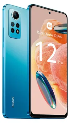 Obrázok produktu pre Xiaomi Redmi Note 12 Pro 6+128GB 6,67" Glacier Blue EU Xiaomi