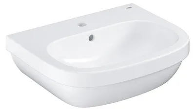 Image de Lavabo suspendu EURO CERAMIC GROHE 3933600H avec pureguard - 55 cm