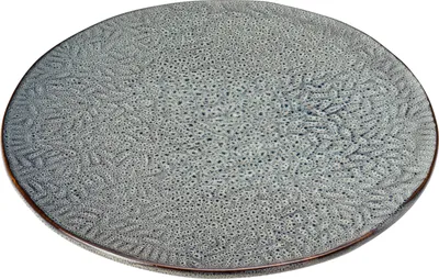 Produktbild von LEONARDO Matera, Kuchenplatte, Keramik, Grau, Rund, 34 cm, 20 mm