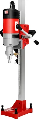 Produktbild von Kernbohrmaschine, 2300W Leistung, verstellbare Bohrtiefe, Rot, EU