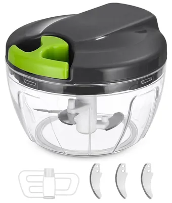 Productafbeelding van Handmatige hakker 520ml, multifunctionele snijmachine voor groenten en fruit