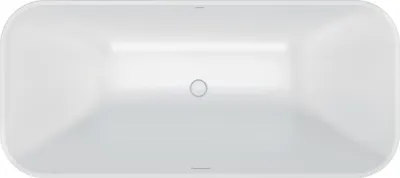 Produktbild von Duravit DuraFoga Badewanne, weiß, freistehend, 700574000000000
