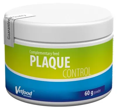 Imagen del producto de Vetfood, control de la placa dental para perros y gatos, 60g