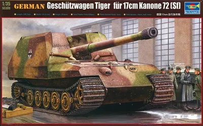 Produktbild von Trumpeter German Geschützwagen Tiger 1:35, 00378