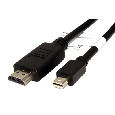 Obrázek produktu pro ROLINE DisplayPort - HDMI kabel, miniDP(M) -> HDMI M, 4,5m (11.04.5793)