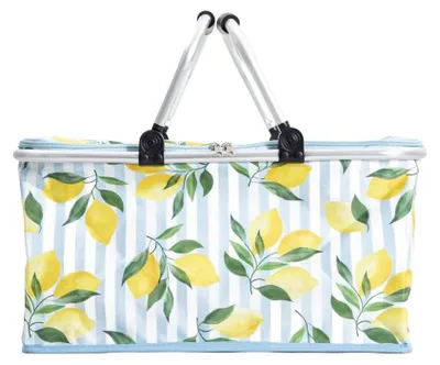Zdjęcie produktu dla HOMLA SIDRUM Kosz termiczny w kolorze cytrynowym 47x23x25 cm